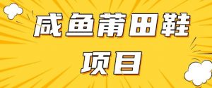 闲鱼高转化项目，手把手教你做，日入3张+(详细教程+货源)-Xiaobei云