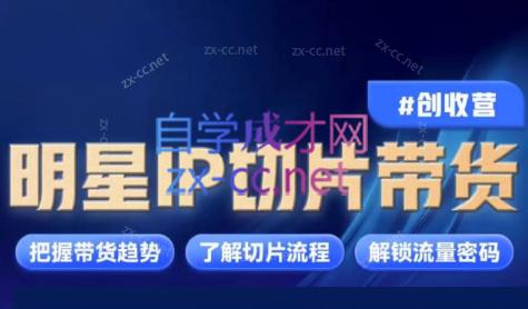 交个朋友·明星IP切片带货爆单营-Xiaobei云