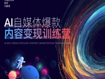 AI自媒体爆款内容变现训练营，20%底层逻辑，60%实操方法，20%案例拆解(即学即用)-Xiaobei云