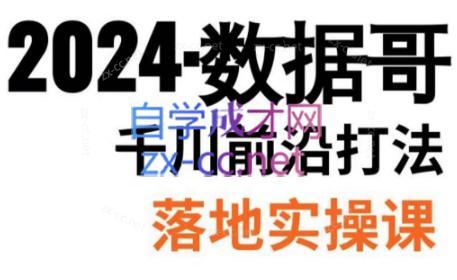 数据哥·2024年千川前沿打法落地实操课-Xiaobei云
