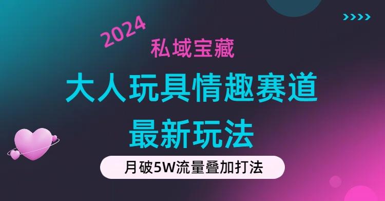 私域宝藏：大人玩具情趣赛道合规新玩法，零投入，私域超高流量成单率高-Xiaobei云