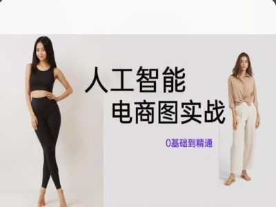 人工智能SD电商图实战，ai绘图0基础到精通-Xiaobei云
