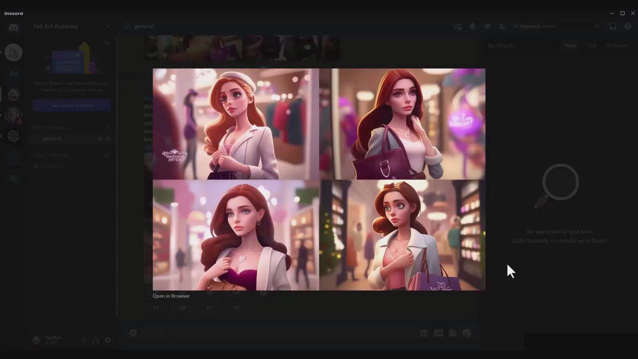 图片[5]-掌握 MidJourney V5 AI + ChatGPT创建一致的角色设计图像-22节课-中英字幕-Xiaobei云